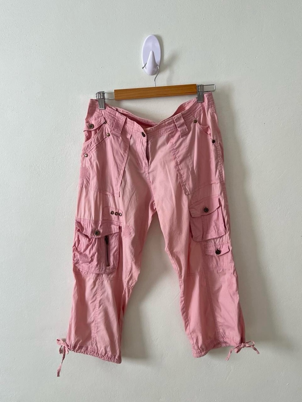 Baby Pink Cargo Pants